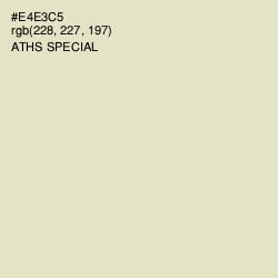 #E4E3C5 - Aths Special Color Image